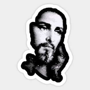 Jesus Christ silhouette Sticker
